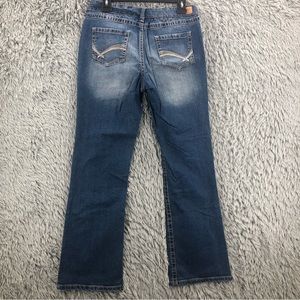 Reign Jeans Womens Size 11 Regular Whiskered Bootcut Jeans